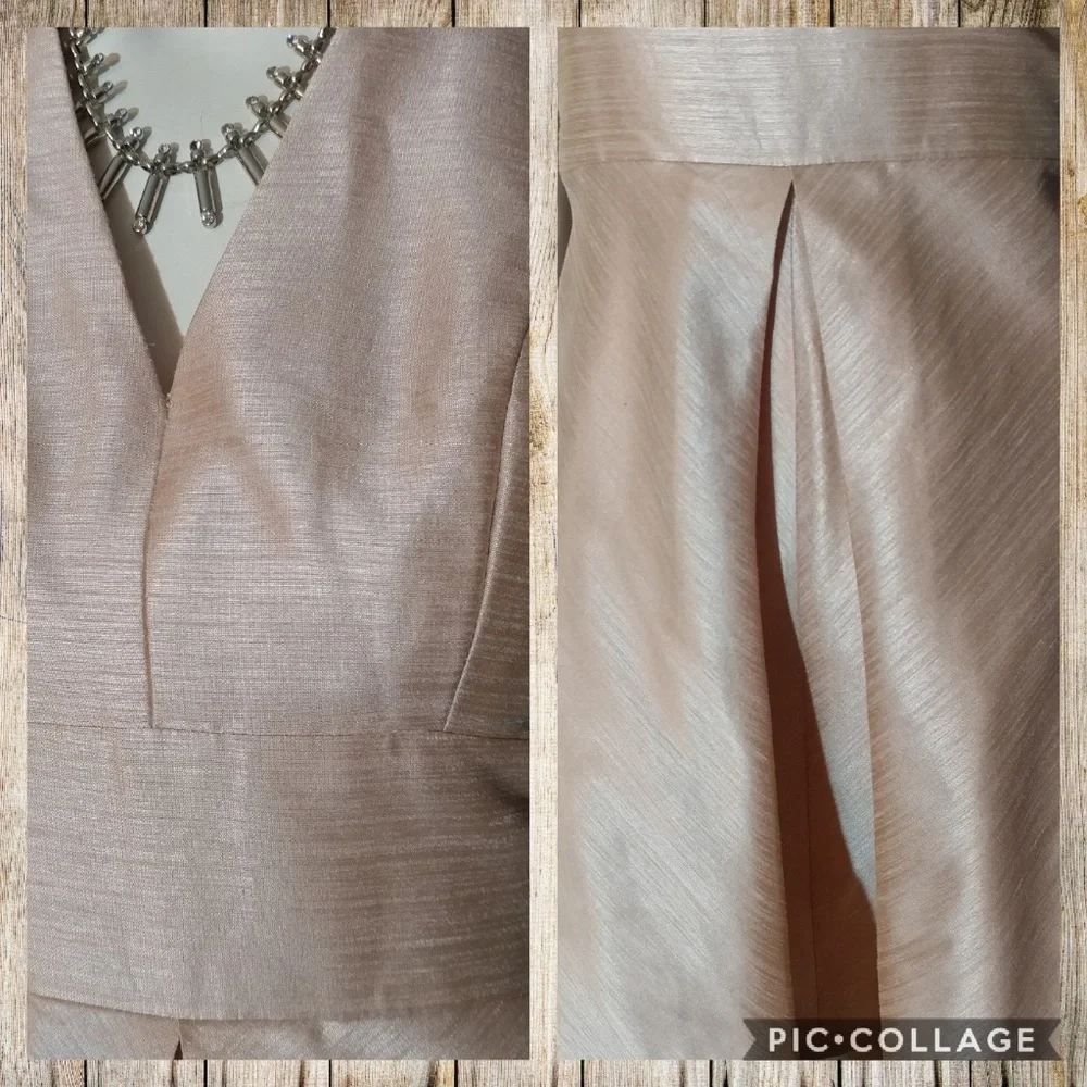 Alfred Sung Pearl Pink Cocktail Dress - Picture 4 of 13